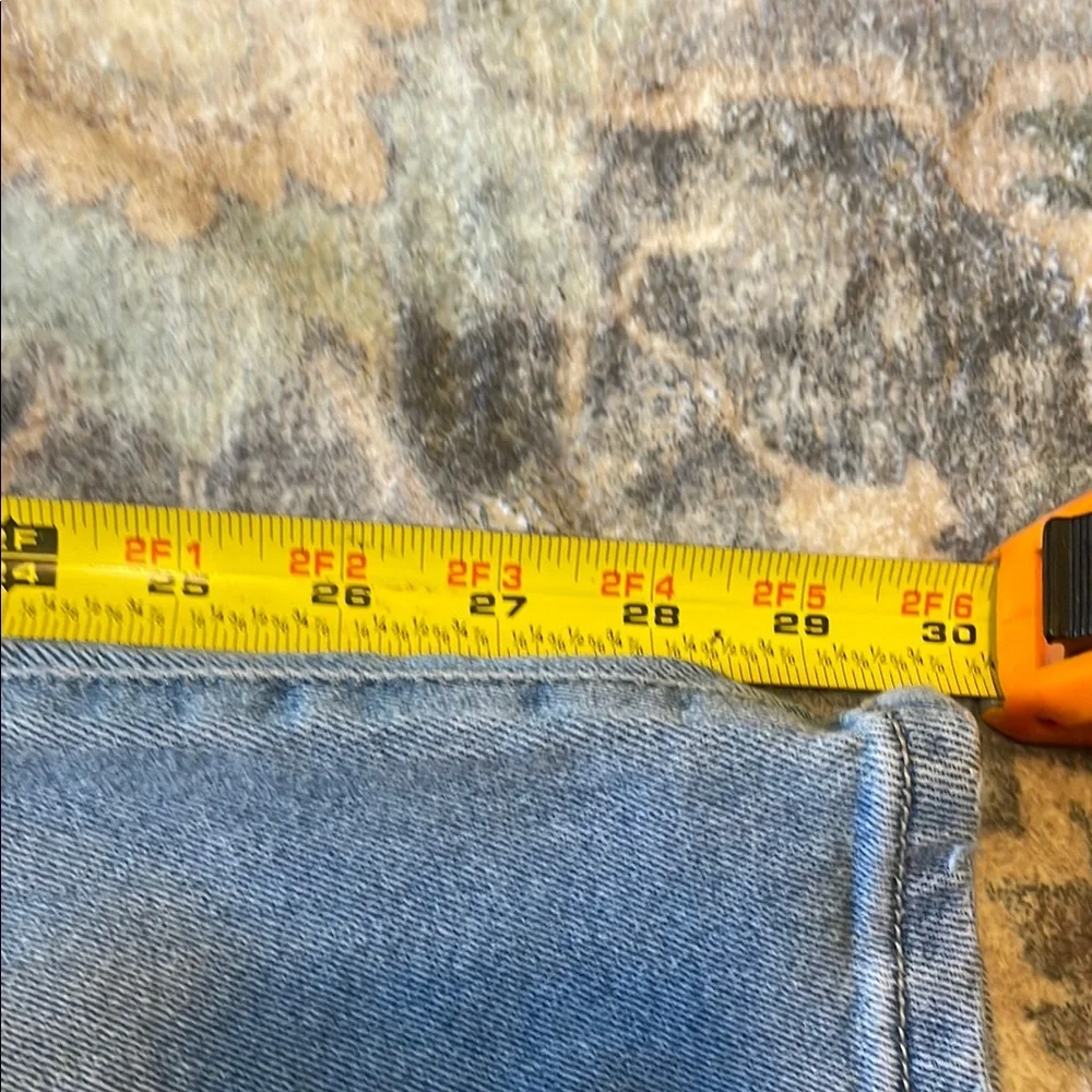 Maurices Light Blue Distressed Skinny Jeans